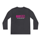 Every Season is HCKY SZN Youth Competitor Long Sleeve Tee (Hot Pink Logo) - Various Colors