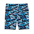 HKY SZN High Waisted Workout Shorts (Lightning Camo)