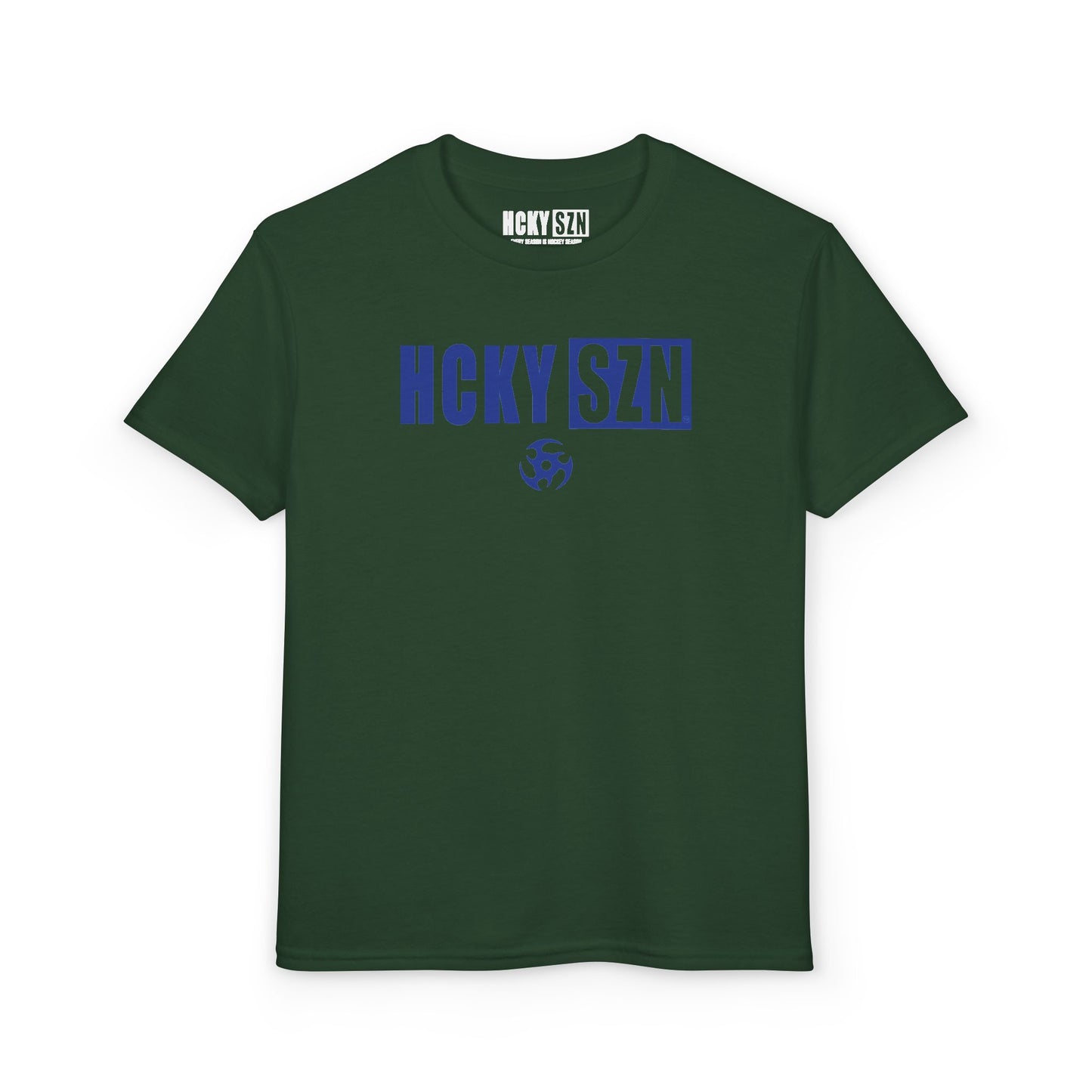 Youth HCKY SZN DryBlend Tee Shirt (Royal Logo) - Various Colors
