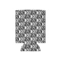 HCKY SZN AOP Can Cooler - Black