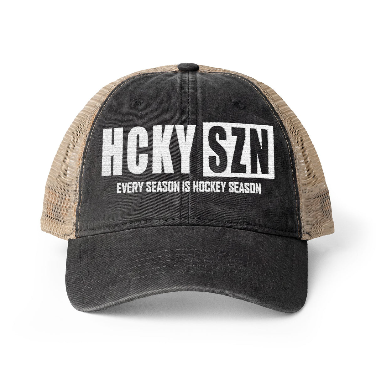 Women's Every Season Mesh Back Cap - Black/Leopard