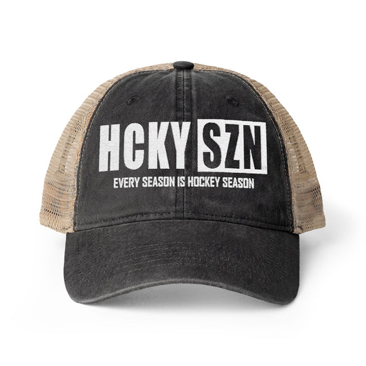 Women's Every Season Mesh Back Cap - Black/Leopard