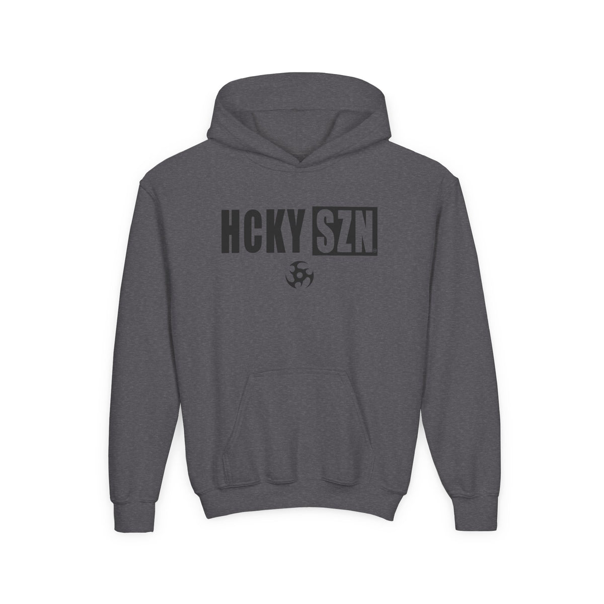 Youth HCKY SZN (Black Logo) Hooded Sweatshirt - Various Colors