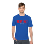 HCKYSZN (Born to Skate) Adult Performance Tee - Royal/Red/White