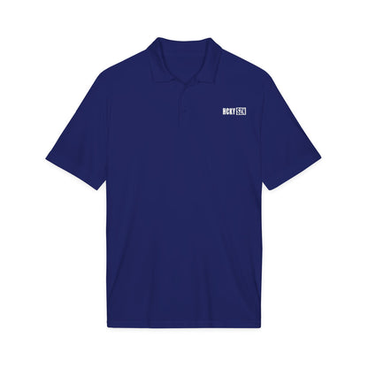 HCKY SZN Embroidered Performance Hockey Polo (True Royal)