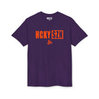 HCKY SZN Simple Star DryBlend Tee Shirt (Orange Logo) - Various Colors