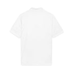 HCKY SZN Embroidered Performance Hockey Polo (White/Black Logo)