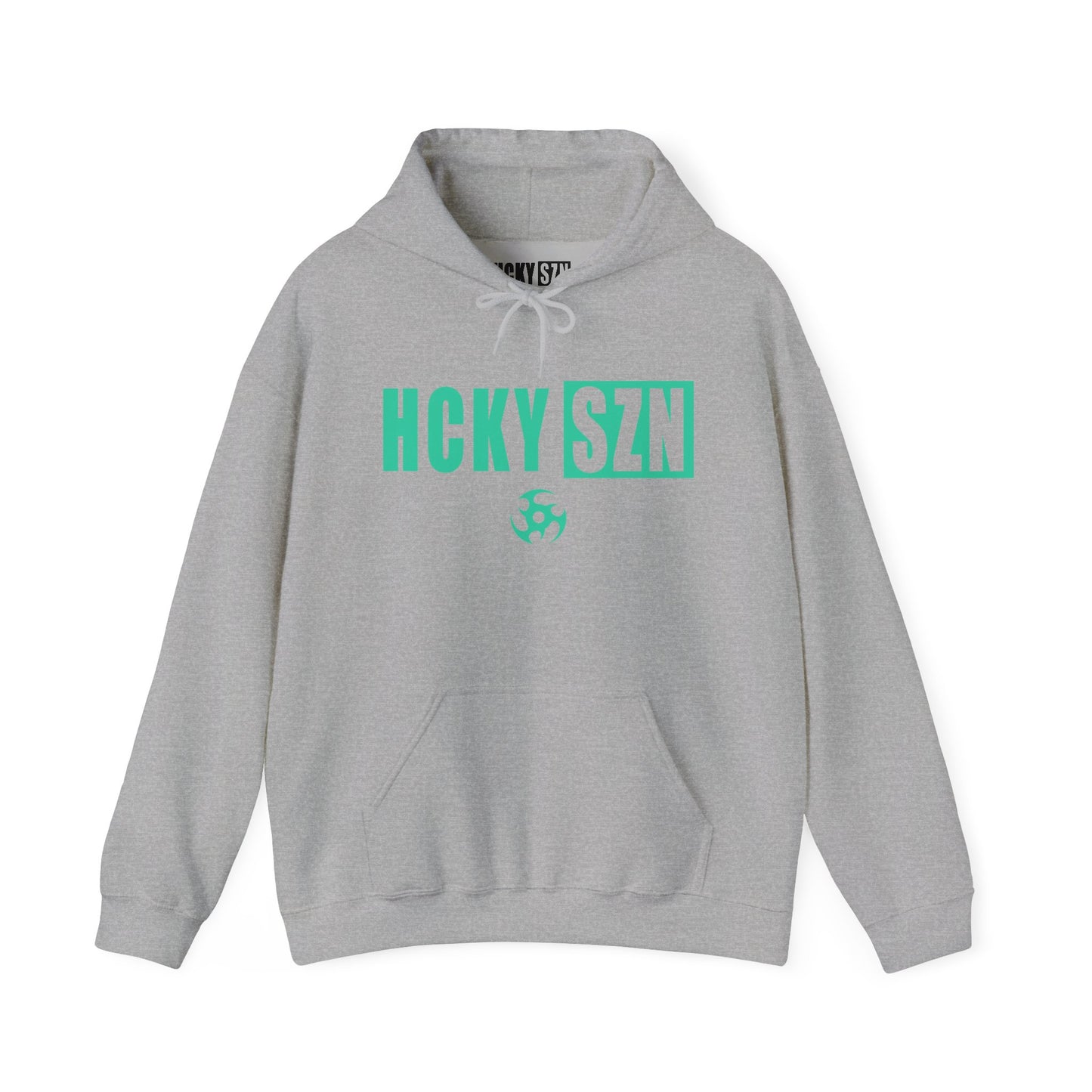 HCKY SZN (Seafoam Logo) Hooded Sweatshirt - Various Colors