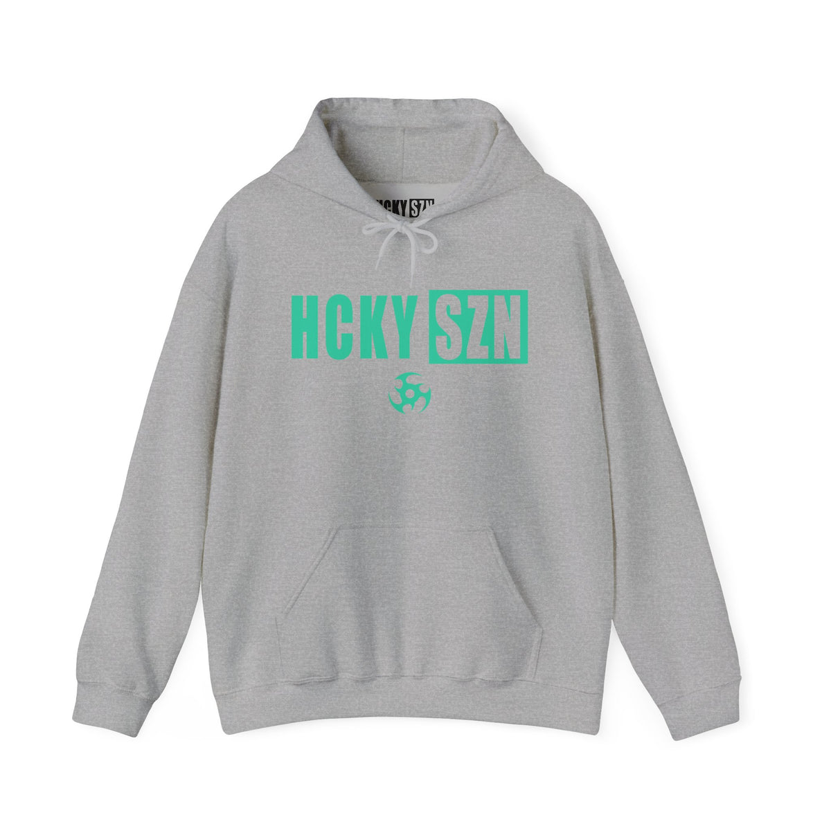 HCKY SZN (Seafoam Logo) Hooded Sweatshirt - Various Colors
