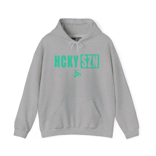 HCKY SZN (Seafoam Logo) Hooded Sweatshirt - Various Colors