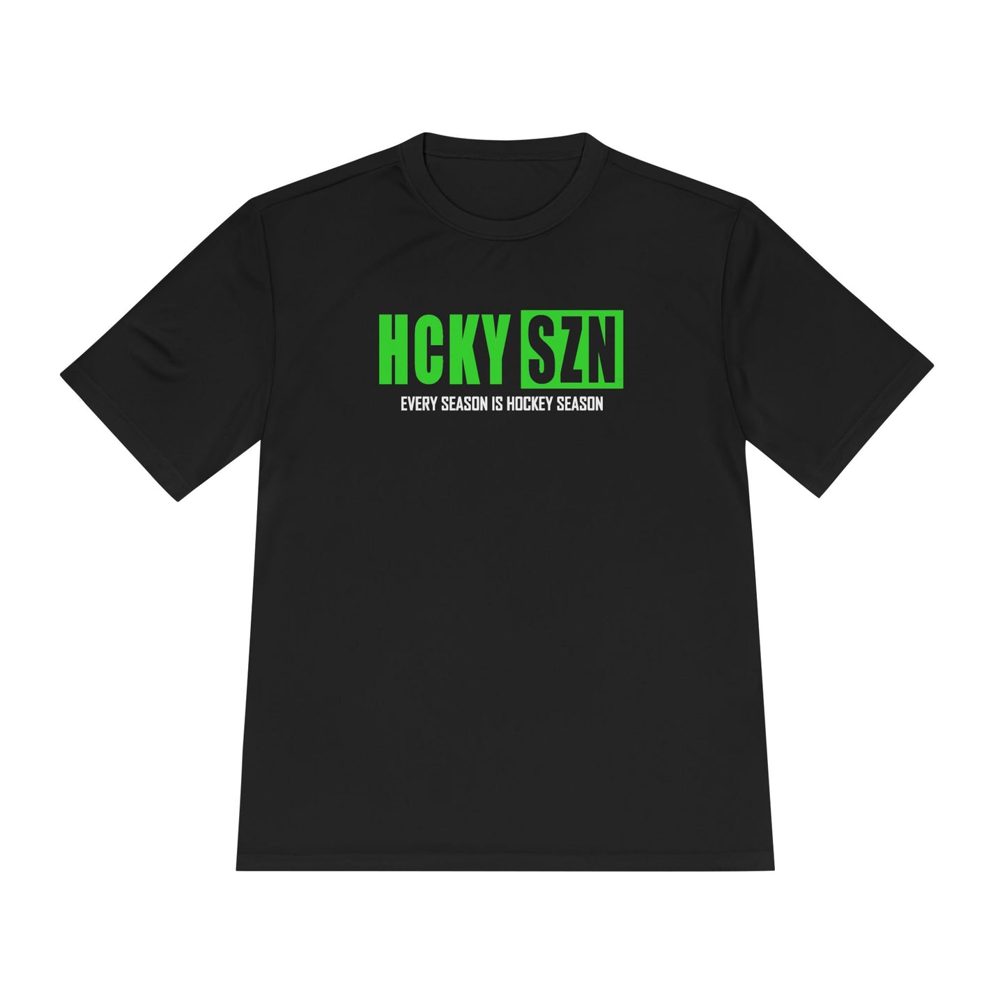 Every Season is HCKY SZN Performance Tee (Lime Logo) - Various Colors