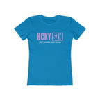 Every Season Is Hockey Season Women's Boyfriend Tee (Lavender Logo) - Various Colors