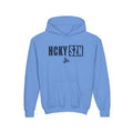 Youth HCKY SZN (Navy Logo) Hooded Sweatshirt - Various Colors