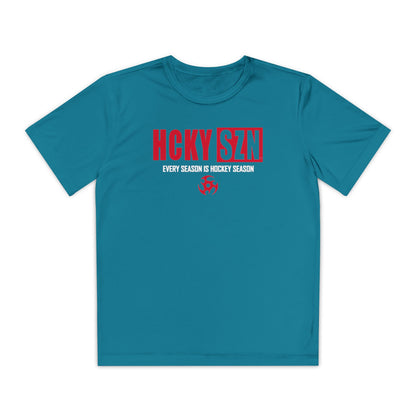 Every Season is HCKY SZN Youth Competitor Tee (Red Logo) - Various Colors