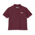 Youth HCKY SZN DryBlend Polo Shirt (Maroon)