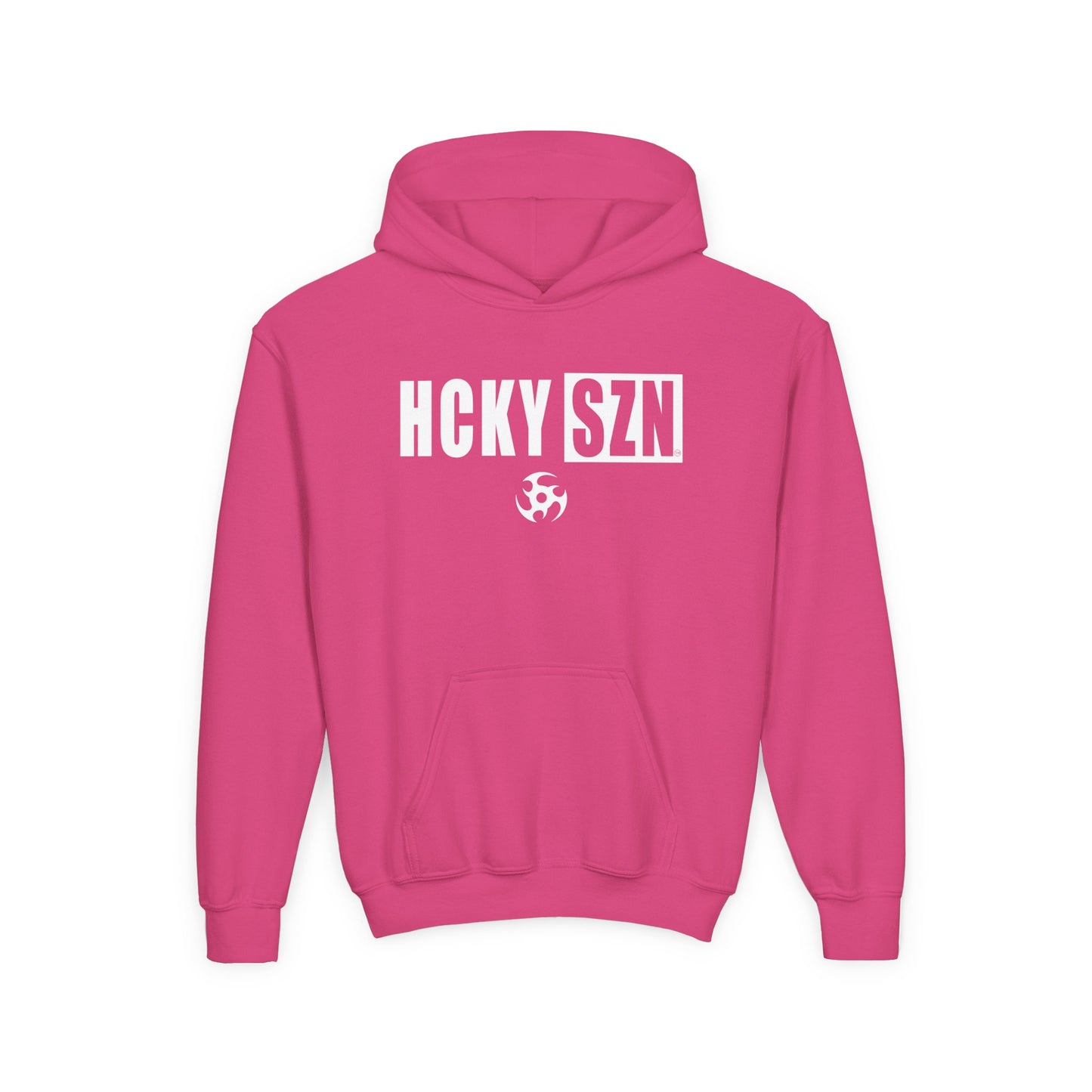 Youth HCKY SZN (White Logo) Hooded Sweatshirt - Various Colors