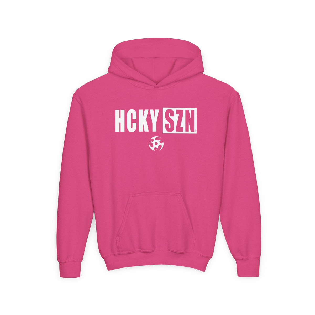 Youth HCKY SZN (White Logo) Hooded Sweatshirt - Various Colors
