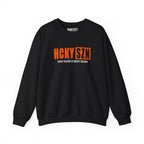 HCKY SZN Crewneck Sweatshirt (Orange Logo) - Various Colors
