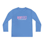 Every Season is HCKY SZN Youth Competitor Long Sleeve Tee (Pink Logo) - Various Colors