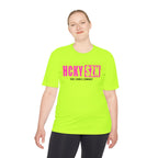 HCKYSZN (Deke Dangle) Adult Performance Tee - Neon Yellow/Hot Pink/Black