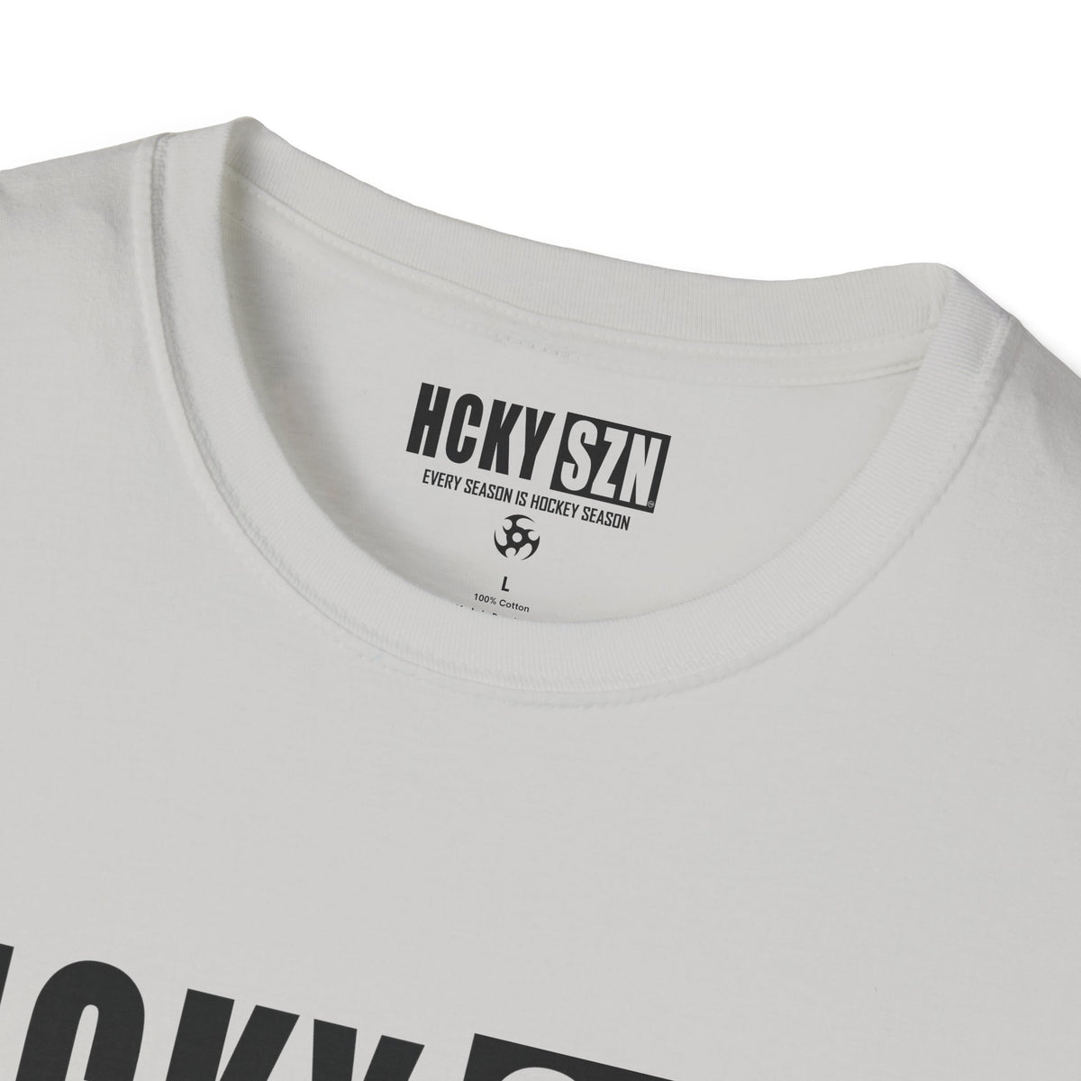 HCKY SZN Softstyle Tee Shirt (Ice Grey)