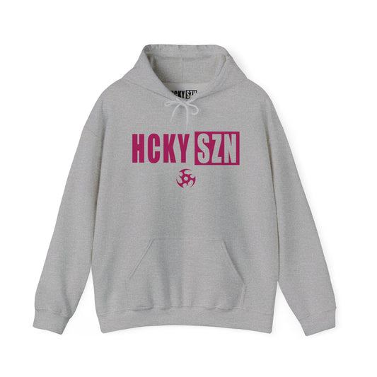 HCKY SZN (Raspberry Logo) Hooded Sweatshirt - Various Colors