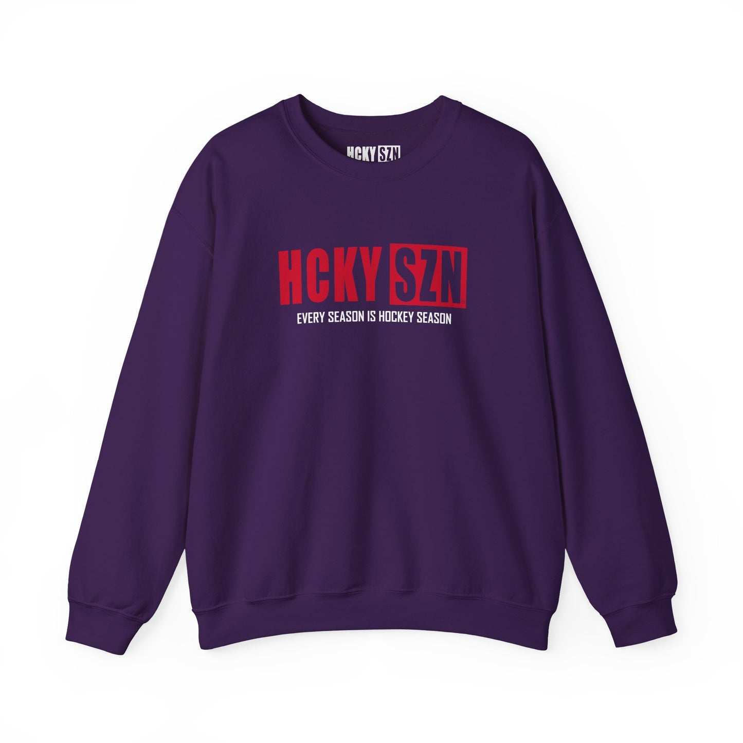 HCKY SZN Crewneck Sweatshirt (Red Logo) - Various Colors