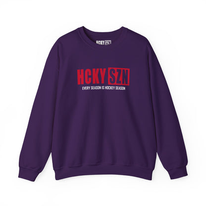 HCKY SZN Crewneck Sweatshirt (Red Logo) - Various Colors