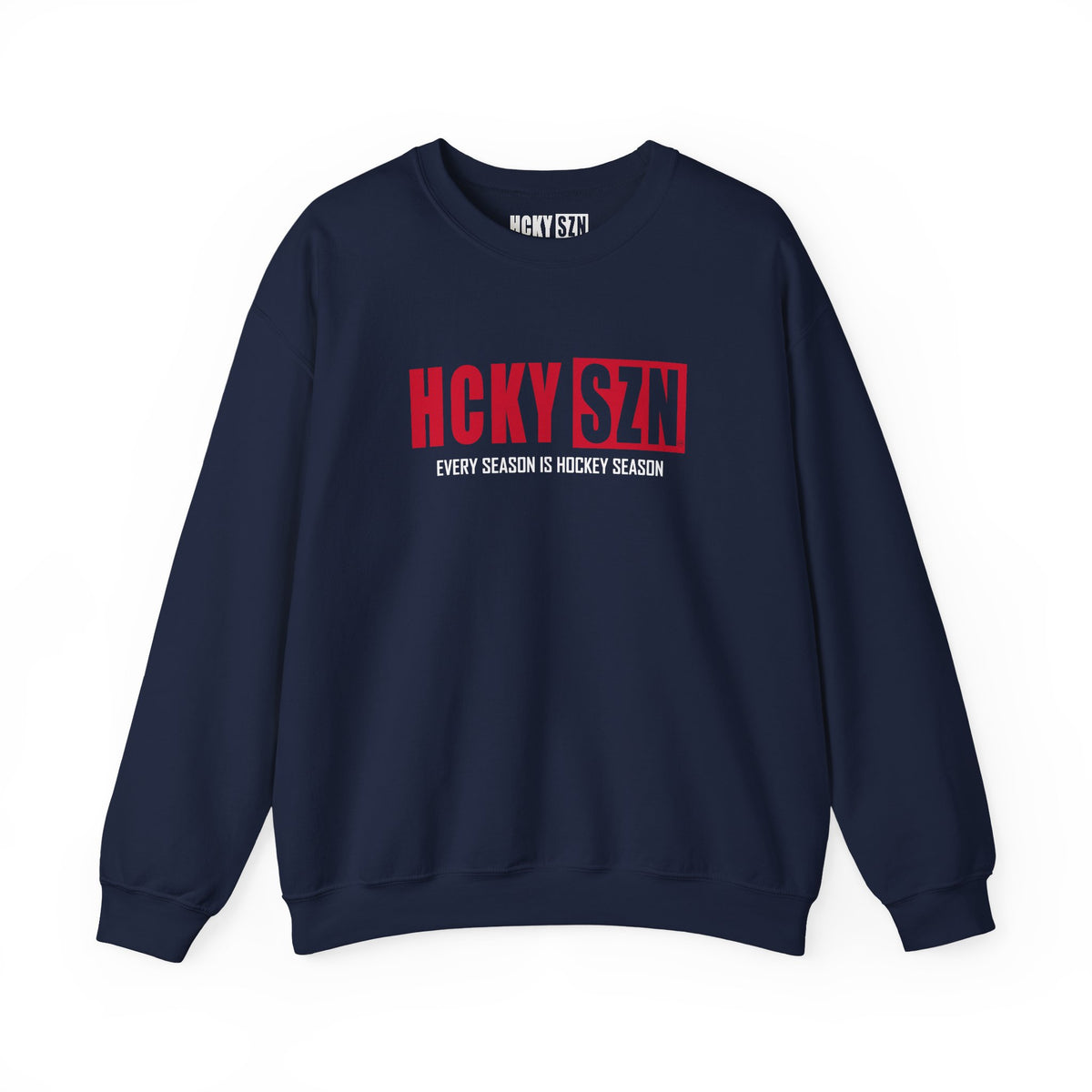 HCKY SZN Crewneck Sweatshirt (Red Logo) - Various Colors