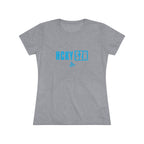 Women’s Hockey Vibe Triblend Tee (Sky Blue Logo)