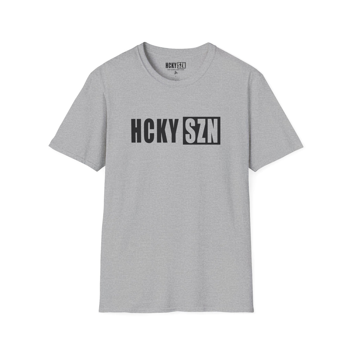 HCKY SZN Softstyle Tee Shirt (Sport Grey)