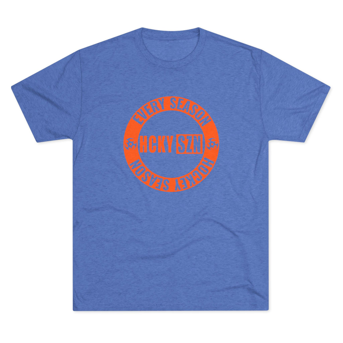 HCKY SZN Circle Logo TriBlend Tee Shirt (Orange) -Various Colors