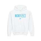 Youth HCKY SZN (Sky Blue Logo) Hooded Sweatshirt - Various Colors
