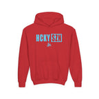Youth HCKY SZN (Sky Blue Logo) Hooded Sweatshirt - Various Colors