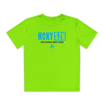 Every Season is HCKY SZN Youth Competitor Tee (Sky Blue  Logo) - Various Colors