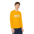 Every Season is HCKYSZN Youth Performance Long Sleeve Tee - White Logo