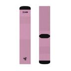 Comfort Crew Fleece Lined Hockey Socks (Pink)