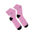 Comfort Crew Fleece Lined Hockey Socks (Pink)