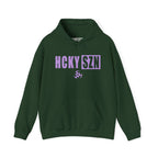 HCKY SZN (Lavender Logo) Hooded Sweatshirt - Various Colors