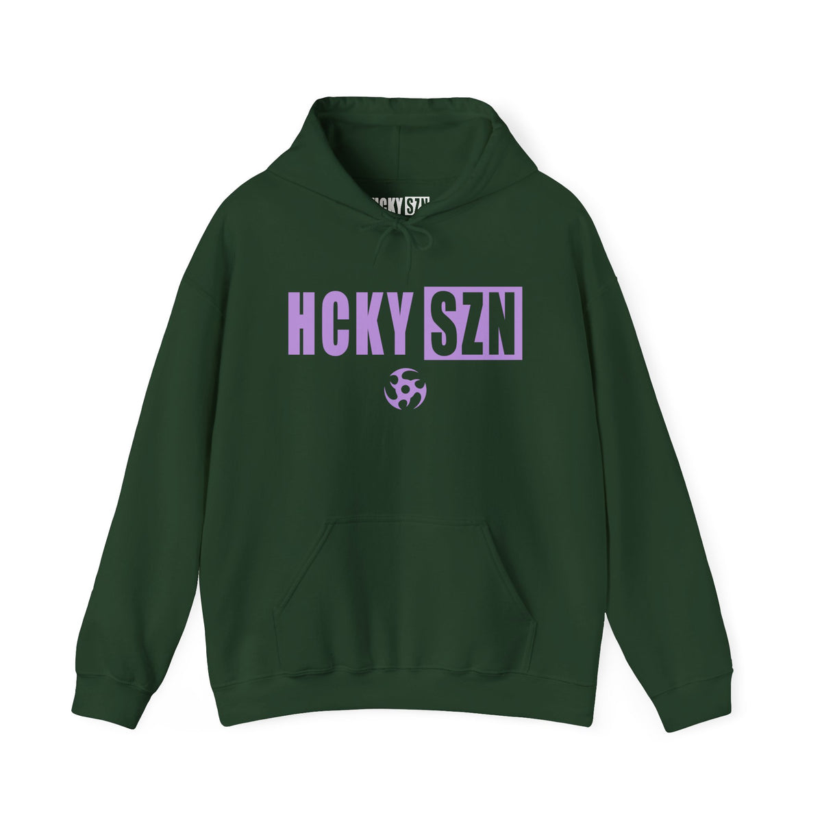 HCKY SZN (Lavender Logo) Hooded Sweatshirt - Various Colors