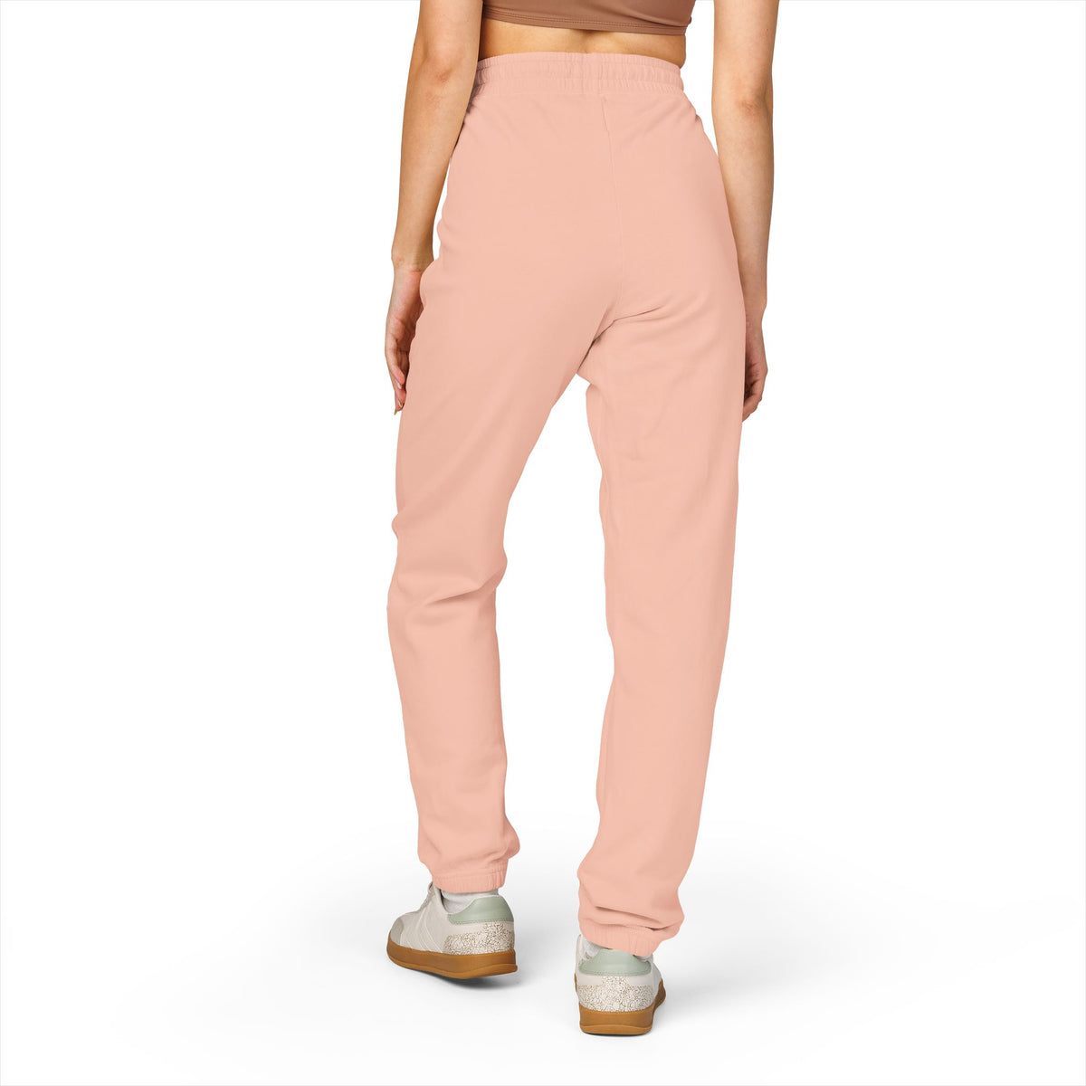 Every Season Emblem Fleece Sweatoants (Peachy)