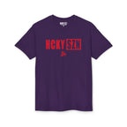 HCKY SZN Simple Star DryBlend Tee Shirt (Red Logo) - Various Colors
