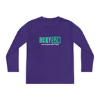Every Season is HCKY SZN Youth Competitor Long Sleeve Tee (Seafoam Logo) - Various Colors