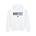 Youth HCKY SZN (Navy Logo) Hooded Sweatshirt - Various Colors
