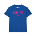 Youth HCKY SZN DryBlend Tee Shirt (Pink Logo) - Various Colors