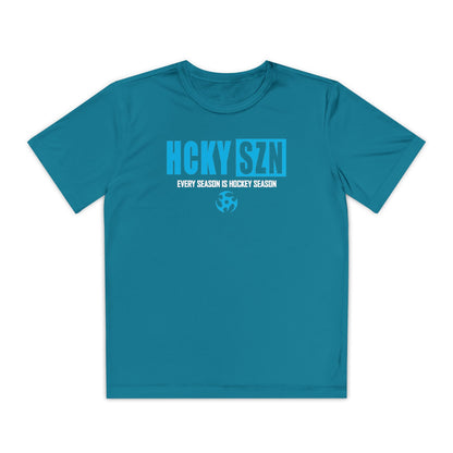 Every Season is HCKY SZN Youth Competitor Tee (Sky Blue  Logo) - Various Colors