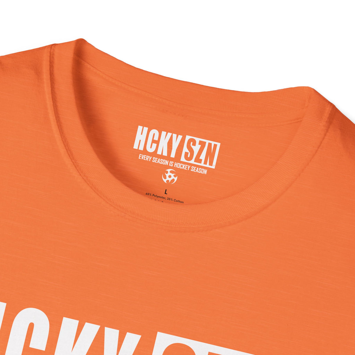 HCKY SZN Softstyle Tee Shirt (Heather Orange)