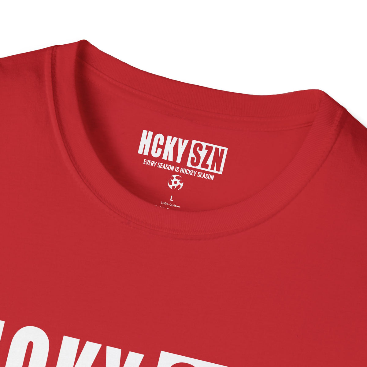 HCKY SZN Softstyle Tee Shirt (Red)
