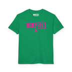 Youth HCKY SZN DryBlend Tee Shirt (Pink Logo) - Various Colors