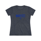 Women’s Hockey Vibe Triblend Tee (Royal Blue Logo)